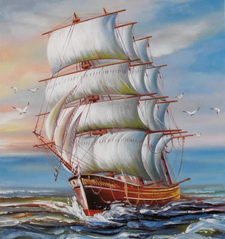 Hình ảnh thuyền buồm đẹp nhất | Sailing ships, Ship paintings, Old sailing  ships